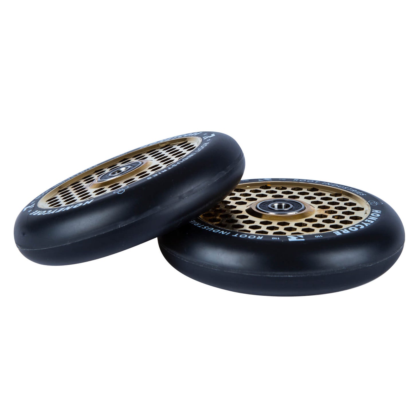 Root Industries Honeycore Wheels - Black/Gold