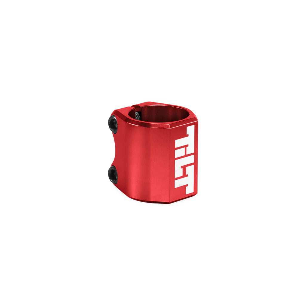 Tilt Classic Double Clamp - Red