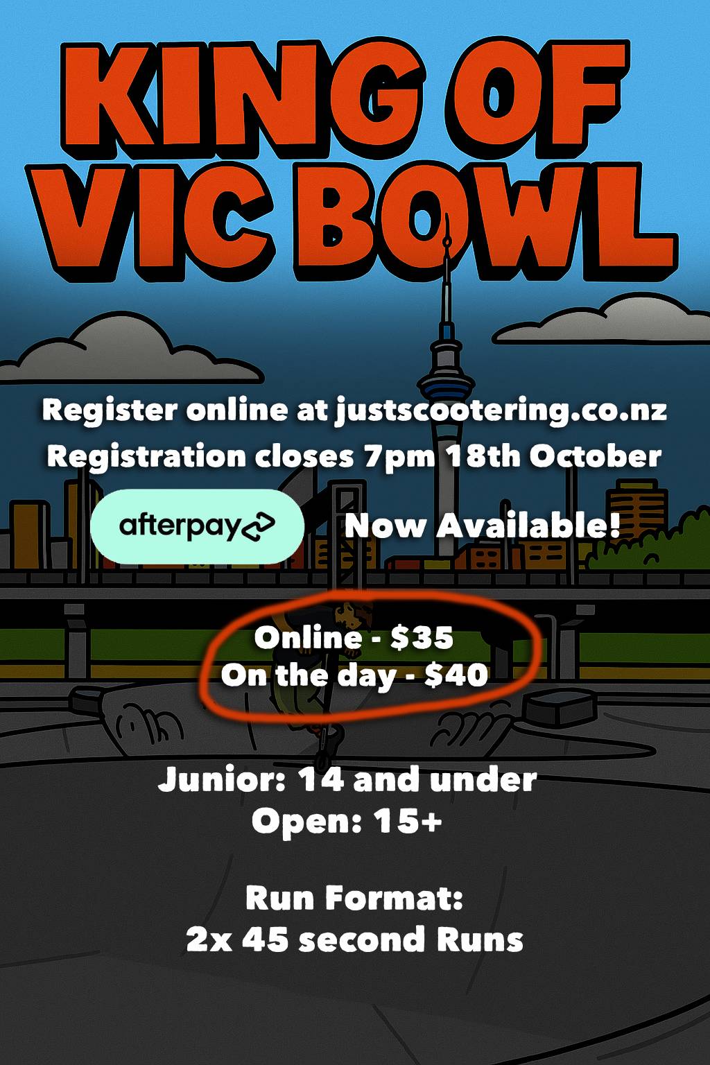 King Of Vic Bowl Comp 19th October 2025