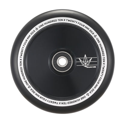 Envy 110mm Hollow Core Wheels - Black