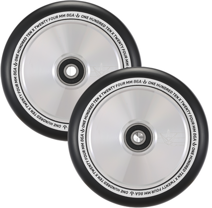 Envy 110mm Hollow Core Wheels - Polished