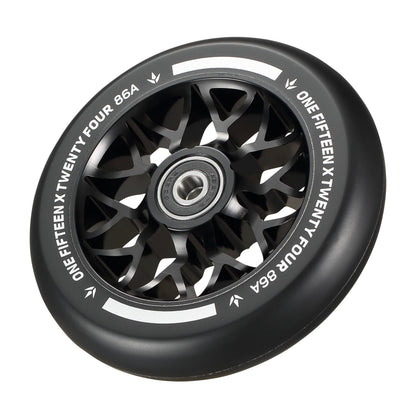 Envy 115mm Sector Wheels - Black