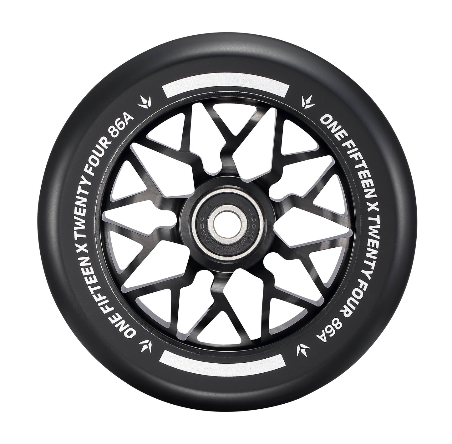 Envy 115mm Sector Wheels - Black