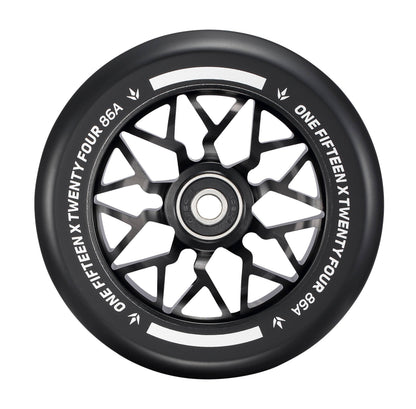 Envy 115mm Sector Wheels - Black