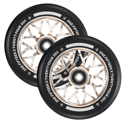 Envy 115mm Sector Wheels - Ivory