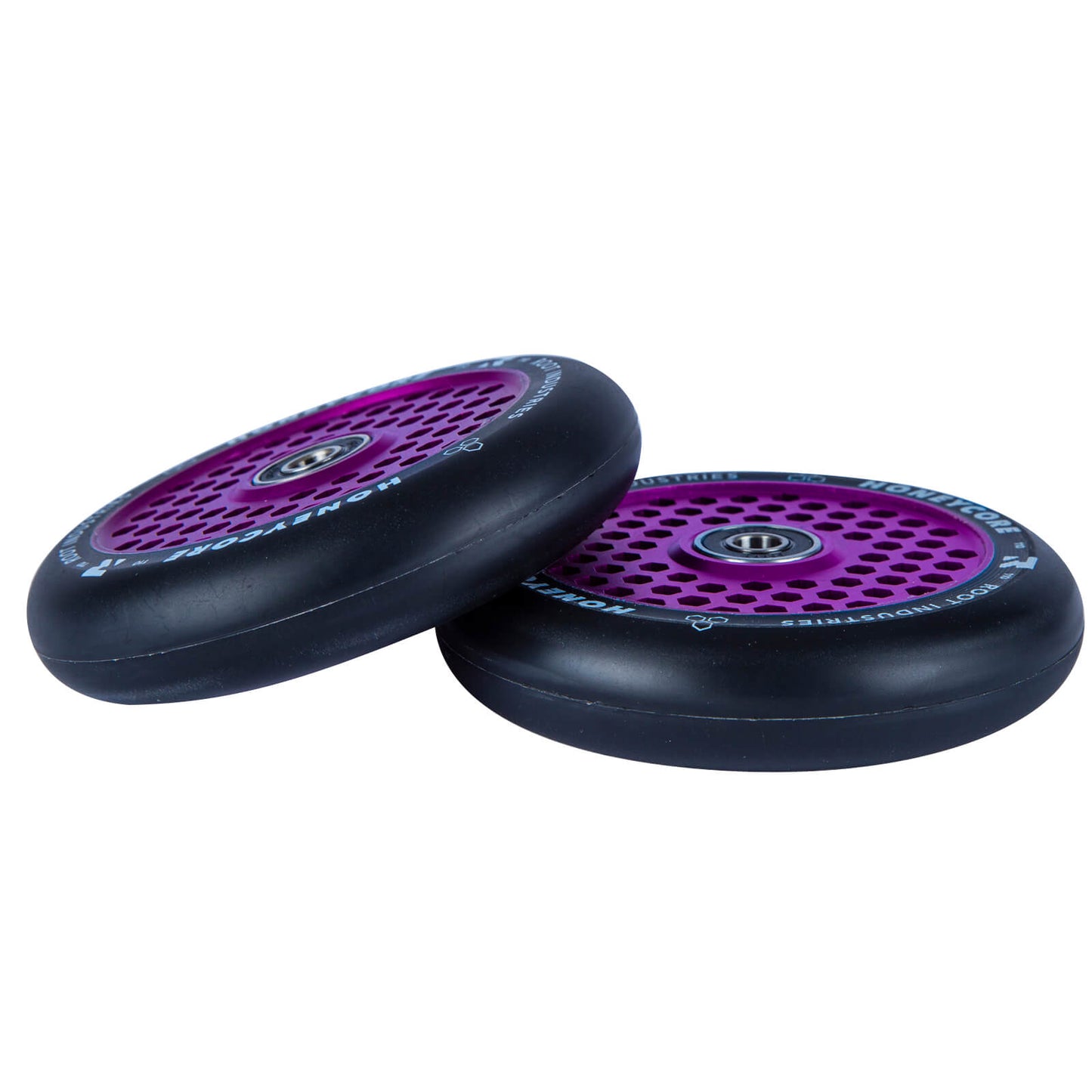 Root Industries Honeycore Wheels - Black/Purple