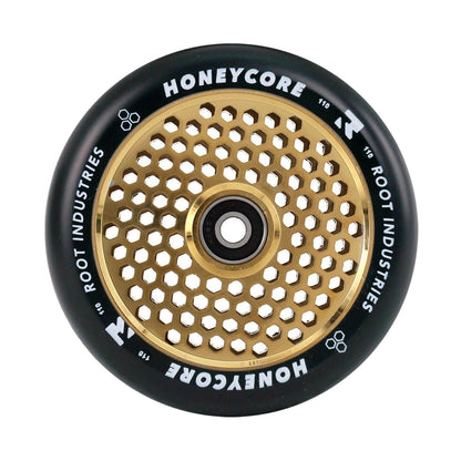Root Industries Honeycore Wheels - Black/Gold