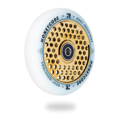 Root Industries Honeycore Wheels - White/Gold