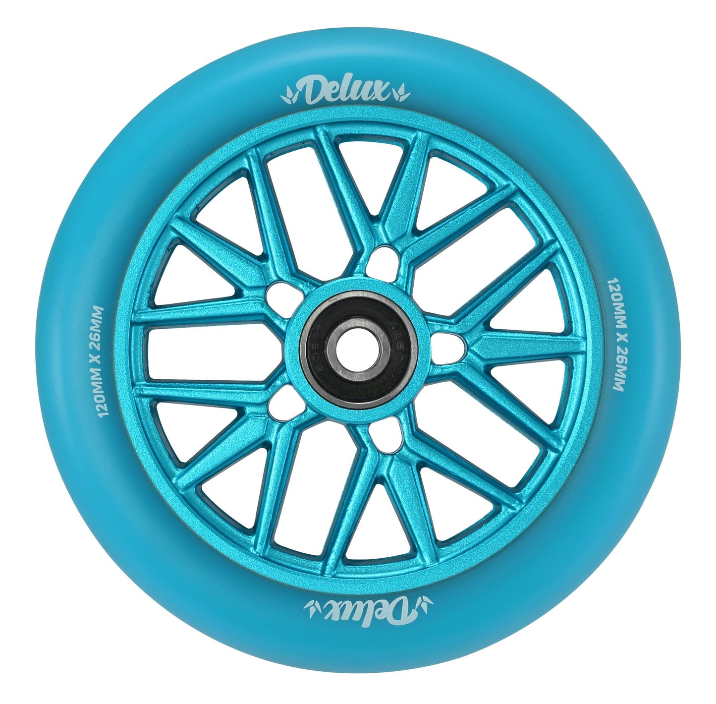 Envy Deluxe Wheels 120mm - Blue
