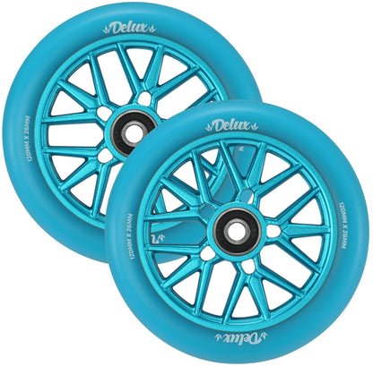Envy Deluxe Wheels 120mm - Blue