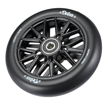 Envy Deluxe Wheels 120mm - Black