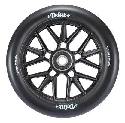 Envy Deluxe Wheels 120mm - Black
