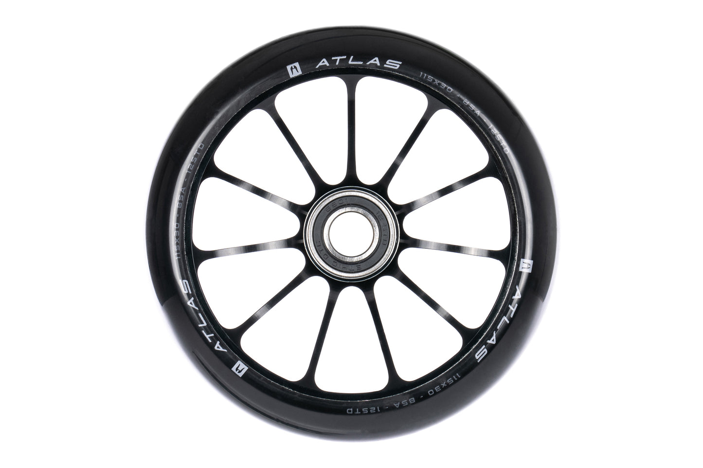 Ethic DTC Atlas 115mm x 30mm 12std Wheels - Black