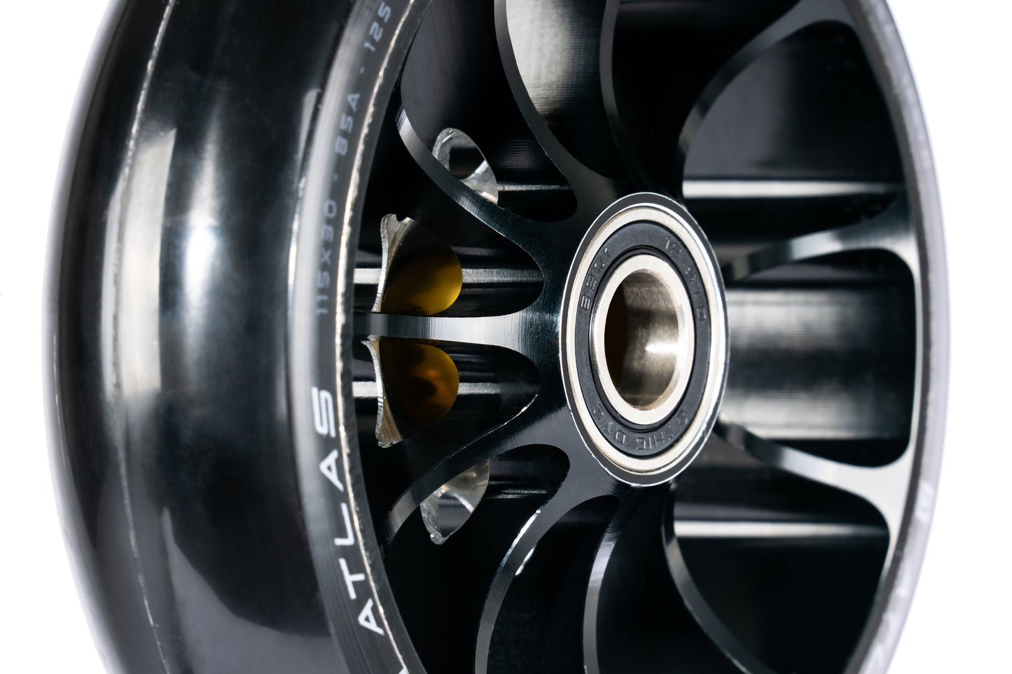 Ethic DTC Atlas 115mm x 30mm 12std Wheels - Black