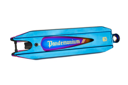 Ethic DTC Pandemonium V2 Deck - Blue Chrome