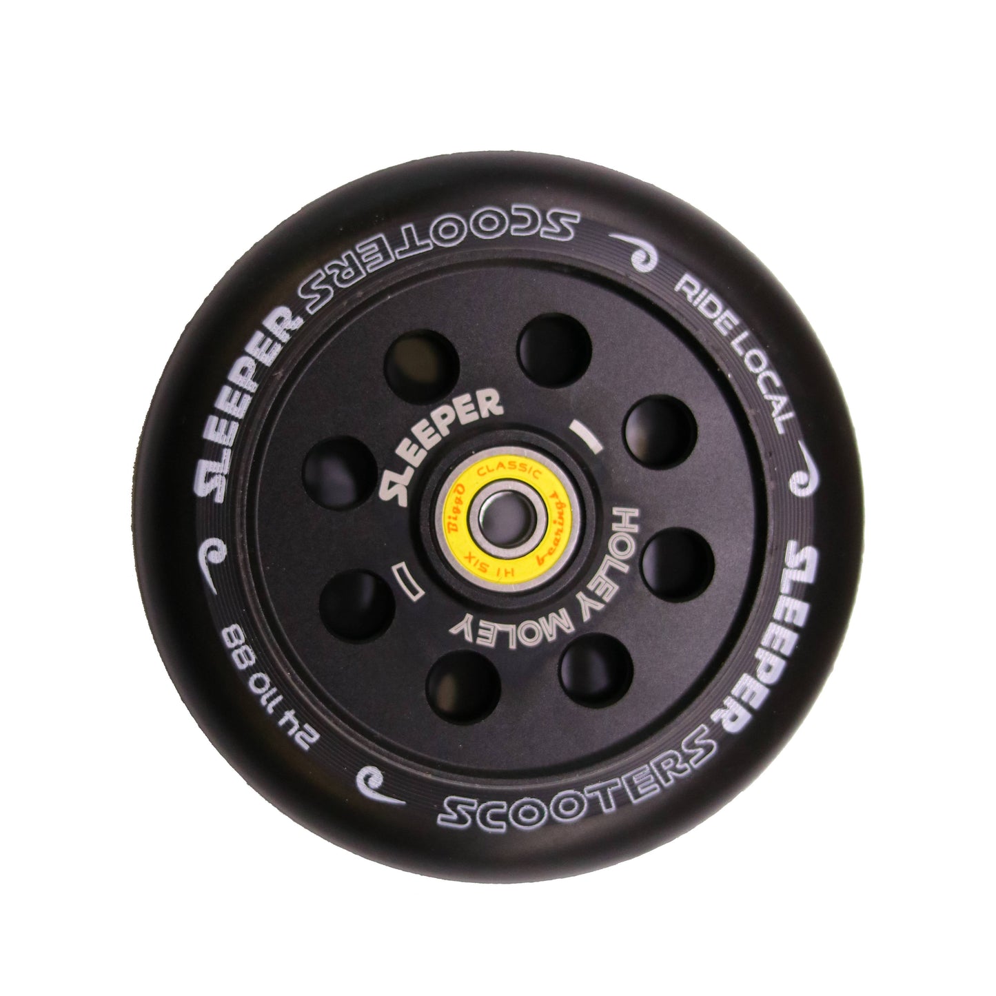 Sleeper Holey Moley Wheels - Black