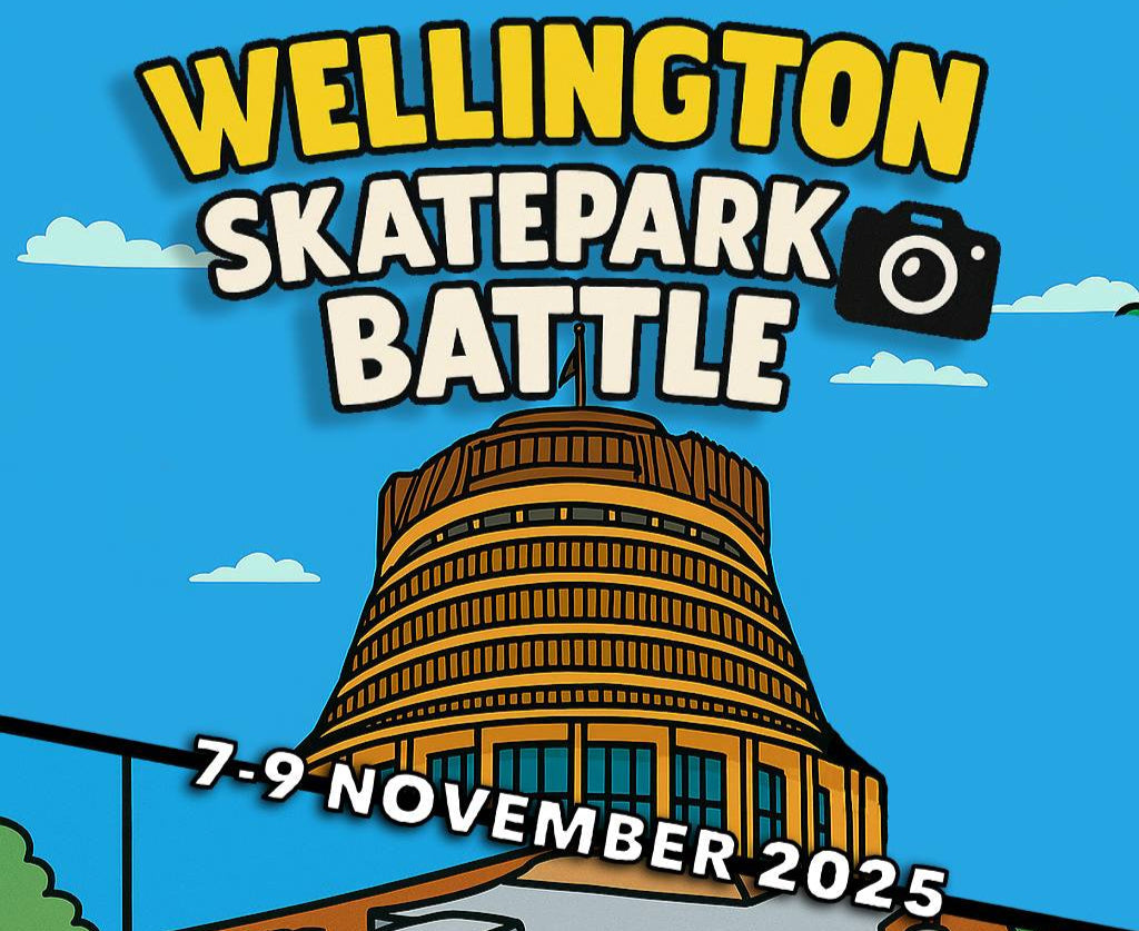 Wellington Skatepark Battle 7-9 November 2025