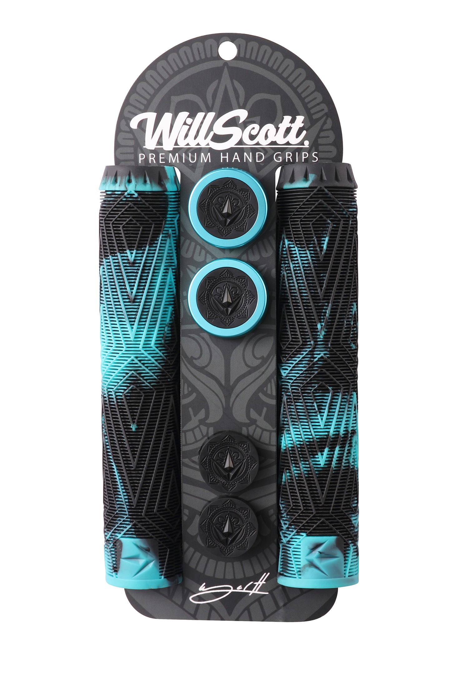 Envy Will Scott Grips - Black/Teal