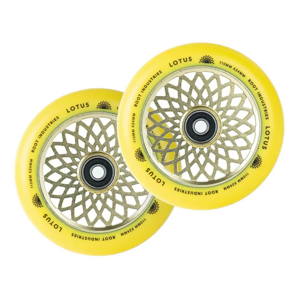 Root Industries Lotus Wheels - Yellow